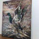 Oil on canvas “The beautiful escape” by Maggit VERGEZ (XX-XXI century)