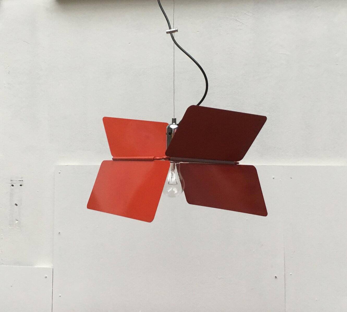 Italian Suspension Diaphragm by Fabio Lenci for Guzzini, 1970s