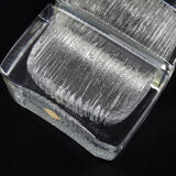 Daum France Mid-Century Crystal Table Lamp-1960s