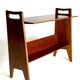 Mid-Century Wooden Side Tables by Gio Ponti, 1950s, Set of 2