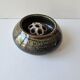 Ceramic flower vase signed gérald pott (diameter 13cm)