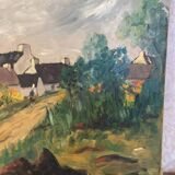 Oil on canvas Brittany