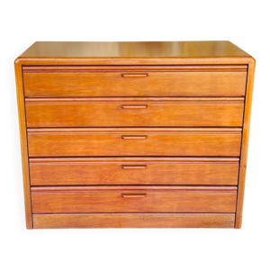Commode vintage à 5 tiroirs en Palissandre par Hulsta ,circa 1970s