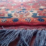 Handmade Pakistani Kazak Rug 128x85cm