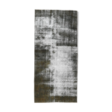 3x7 Classic Vintage Turkish Runner Rug, 3x7 Runner Rug, Short Vintage Rug, Handmade Rug206x95Cm