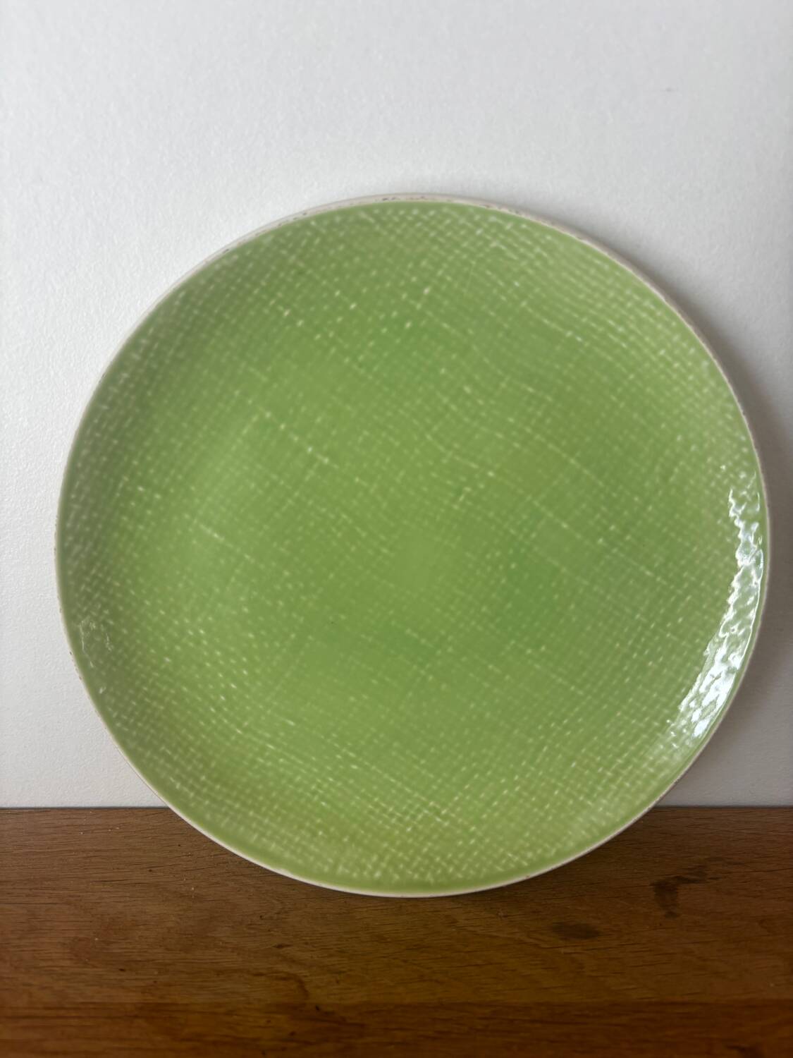 Vintage lot of 4 dessert plates Salins Deauville
