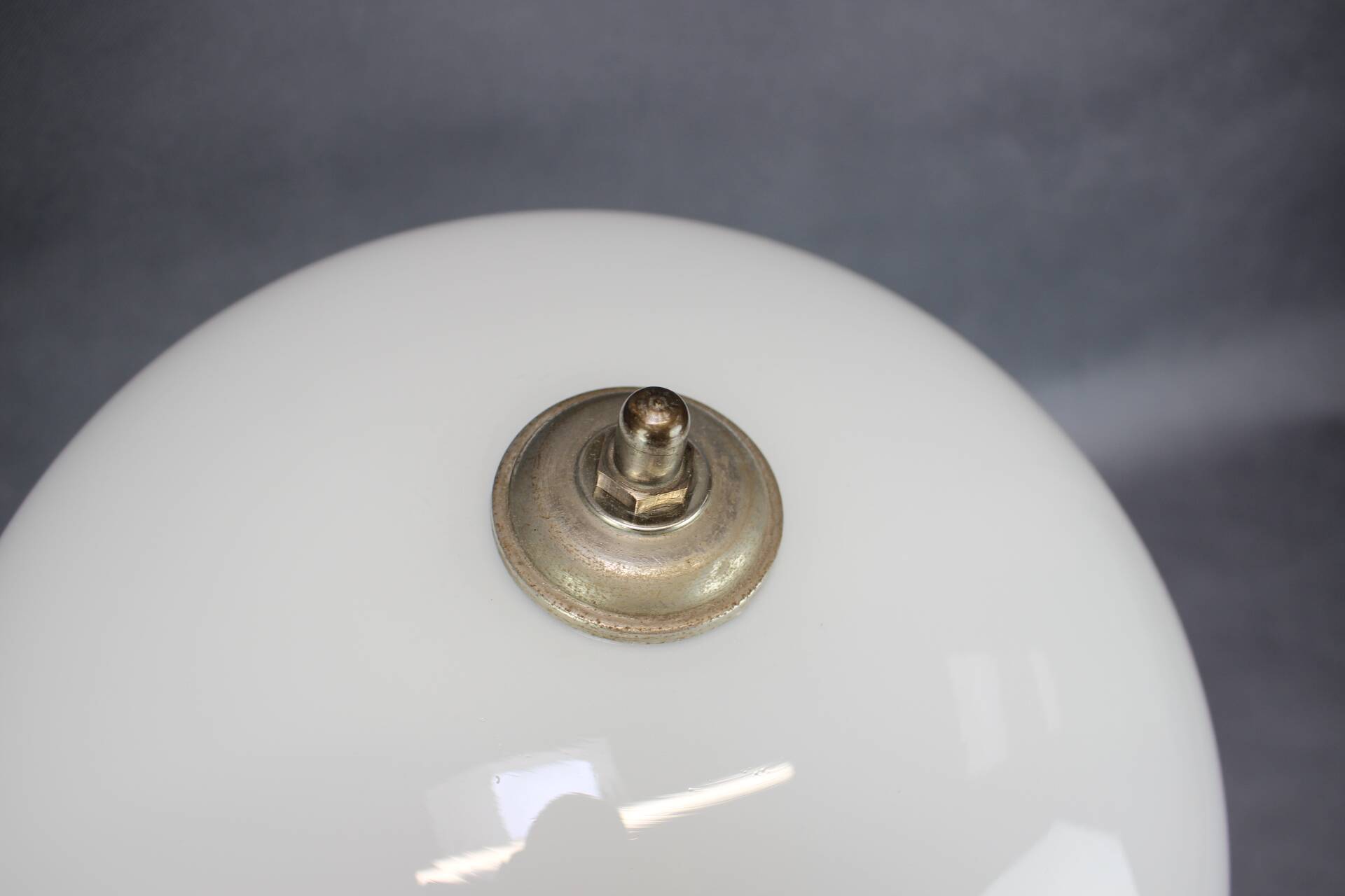 Mid-Century Stone Table Lamp, Czechoslovakia, 1950s