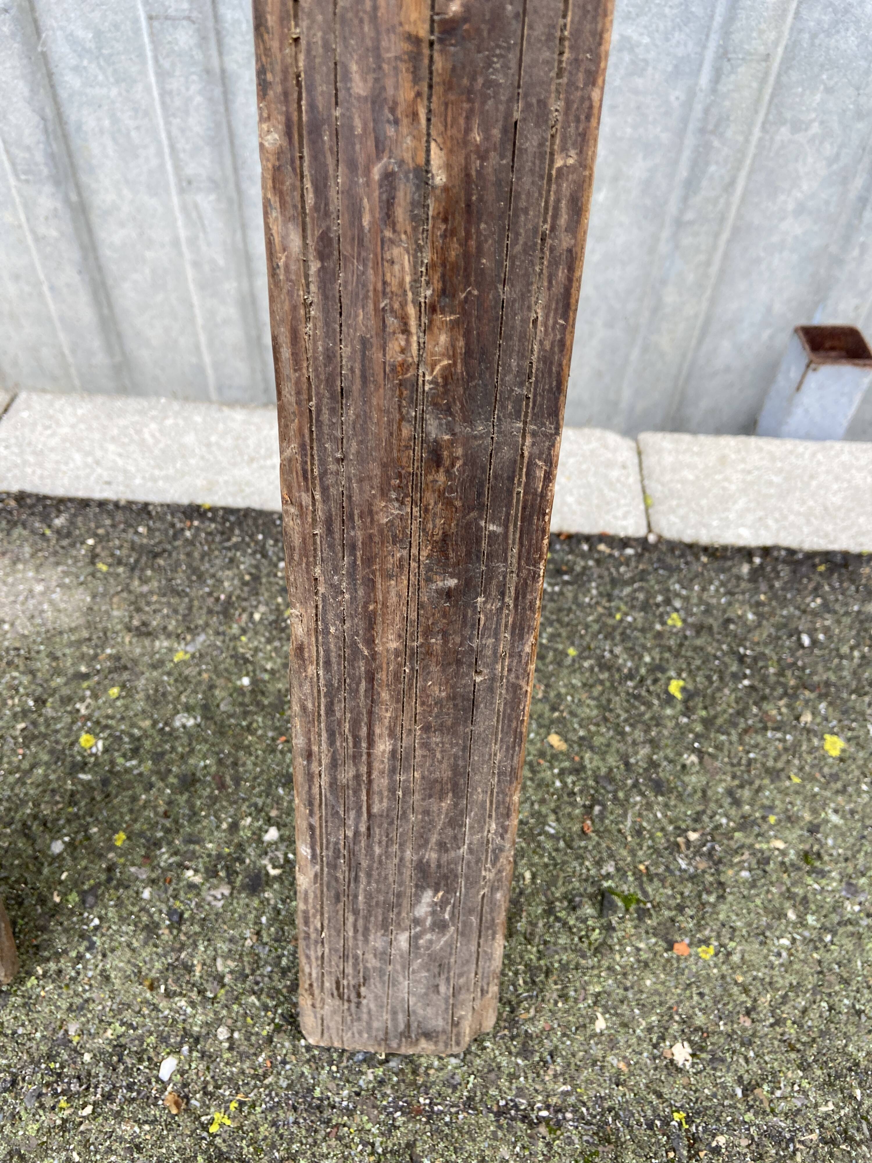 vintage wooden ski 1900