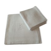 Nappe et serviettes de table
