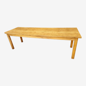 Table formica imitation wood, vintage, 70s