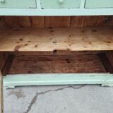 Old glazed sideboard