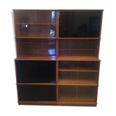 Library showcase Oscar 1960 in blond oak