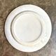 Round blue ironstone dish