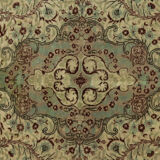 Anatolian handmade vintage rug 283 cm x 192 cm