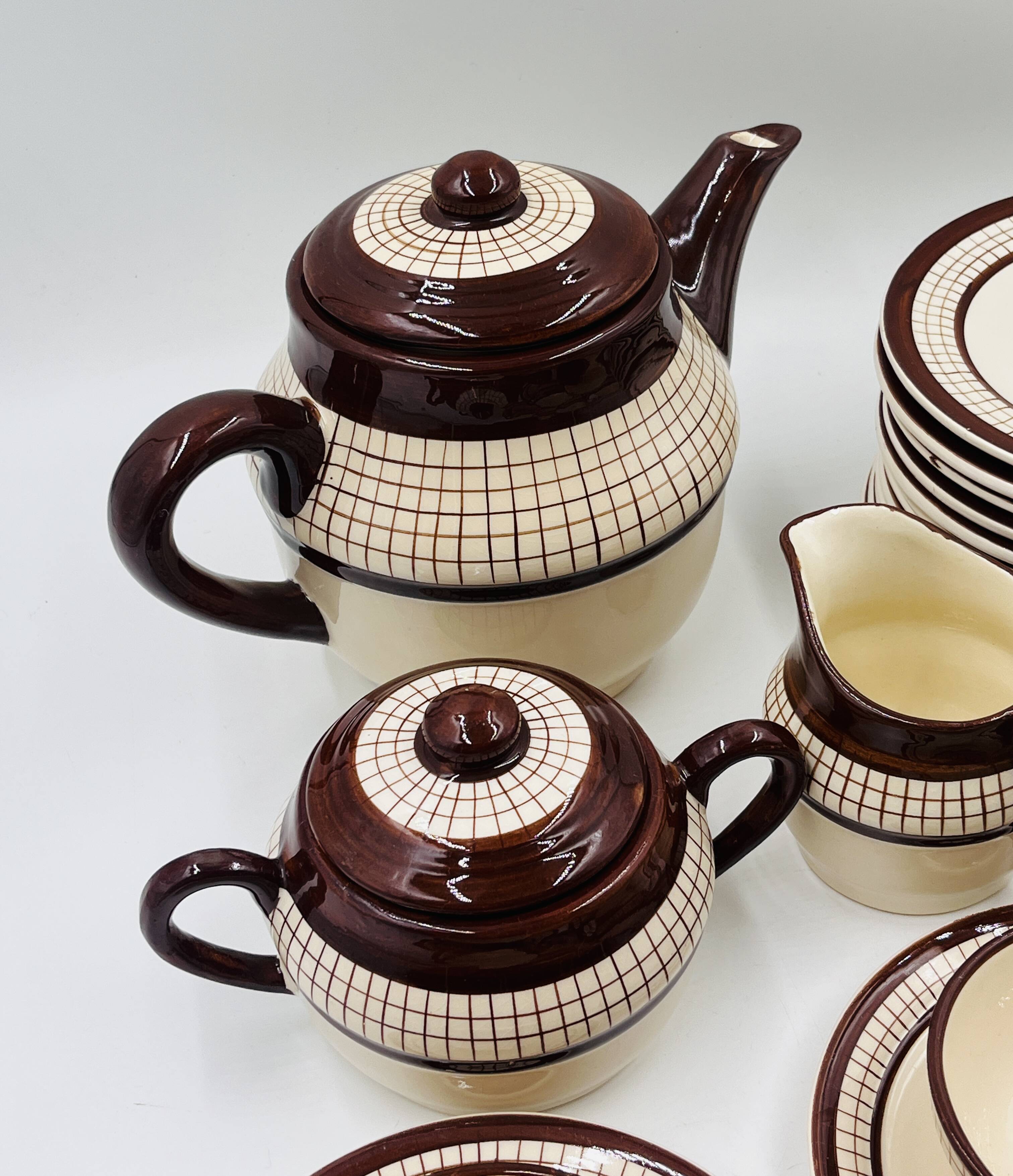 Vintage breakfast service