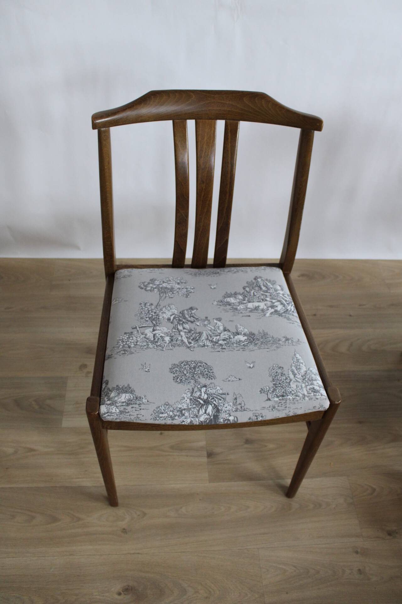 4 scandinavian oak chairs reupphilized to your taste 1950 denmark