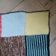 Plaid patchwork en laine