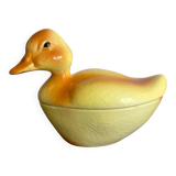 Zoomorphic terrine duck Michel Caugant