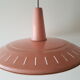 Great chandelier ceiling light years pink saucer 50 Philips vintage 1950 edition