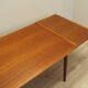 Teak table, Danish design, 1970s, production: Denmark