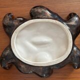 Vallauris majolica ceramic oyster set 1950