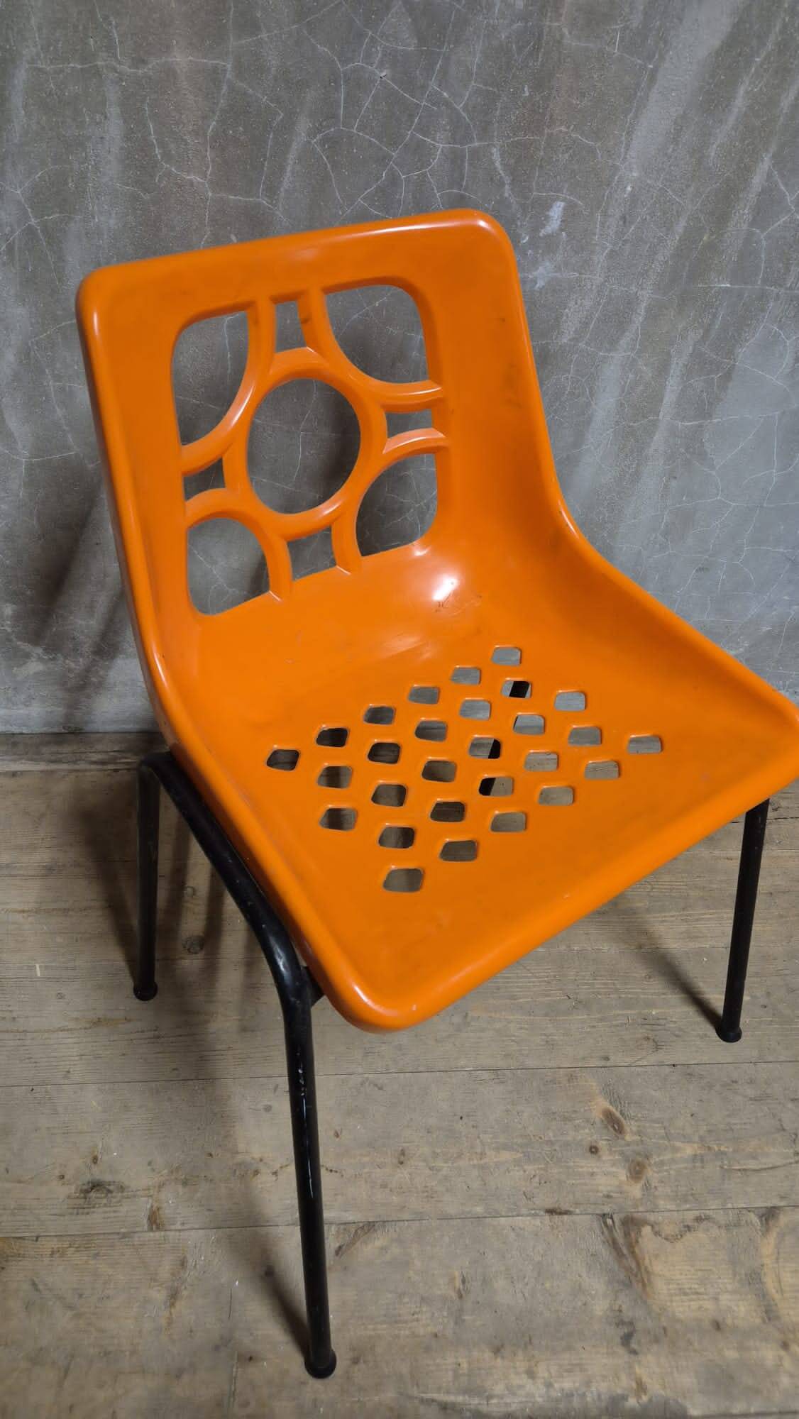 Space Age Garden Chairs, East Germany, 1970s — Set of 4