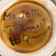 Quimper handmade ceramic square plate, signed