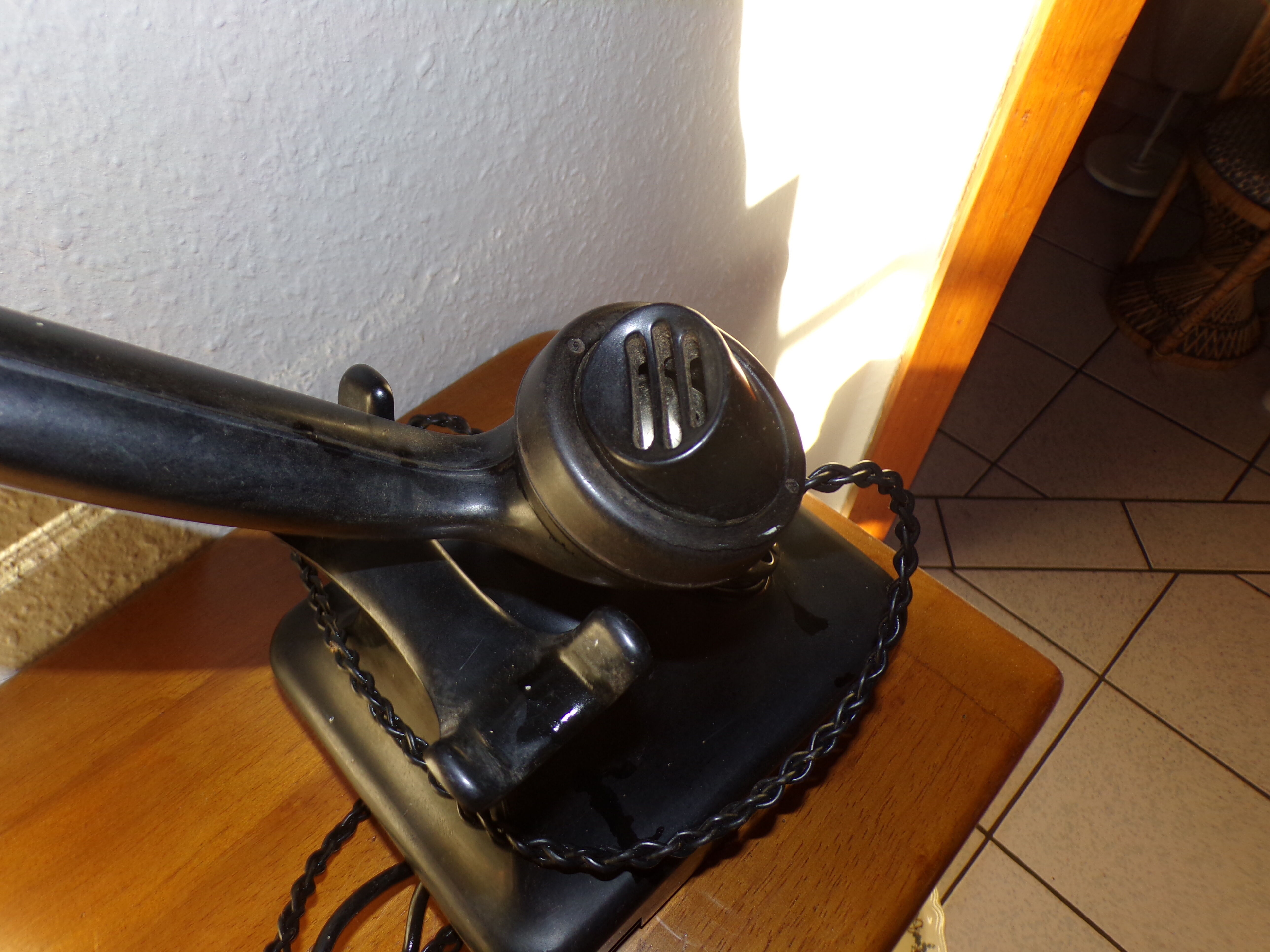 Siemens bakelite phone 40/50s