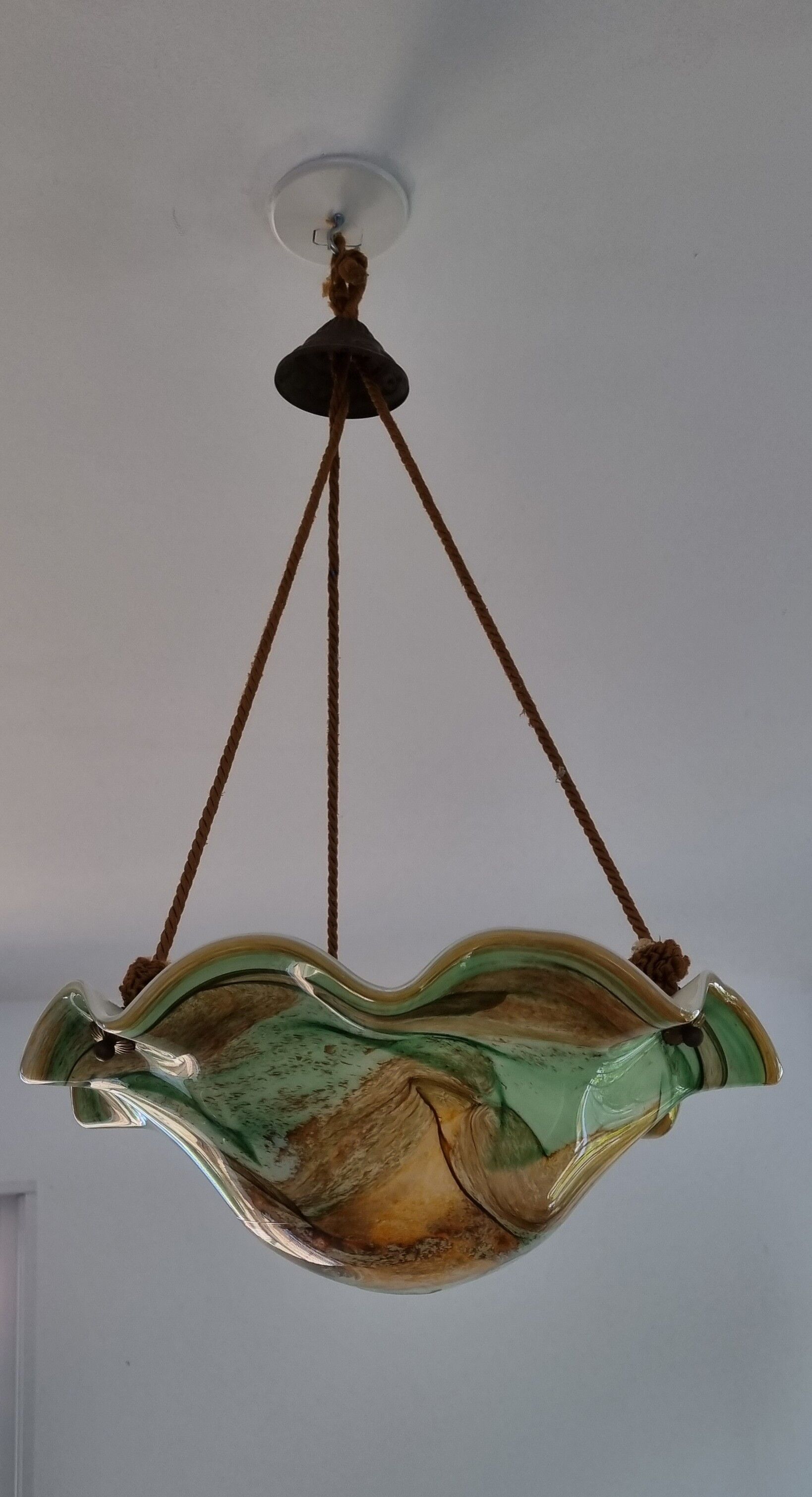 Vintage art deco pendant lamp