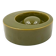 Mid-century green ceramic ashtray, Sicart Italy 1969