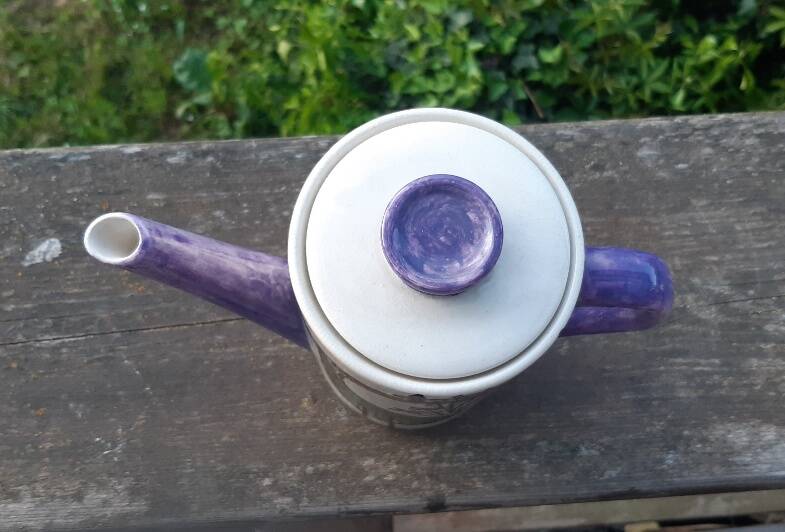 "Ziegler Schaffausen" coffee maker, seventies cartoon