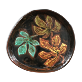 3-leaf plate signed GR