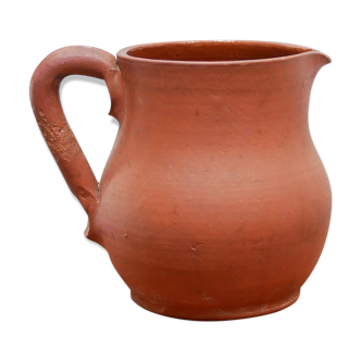 Vintage terracotta pitcher