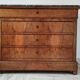 Louis Philippe style chest of drawers in marquetry wood