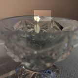 Vintage crystal shells in cut glass