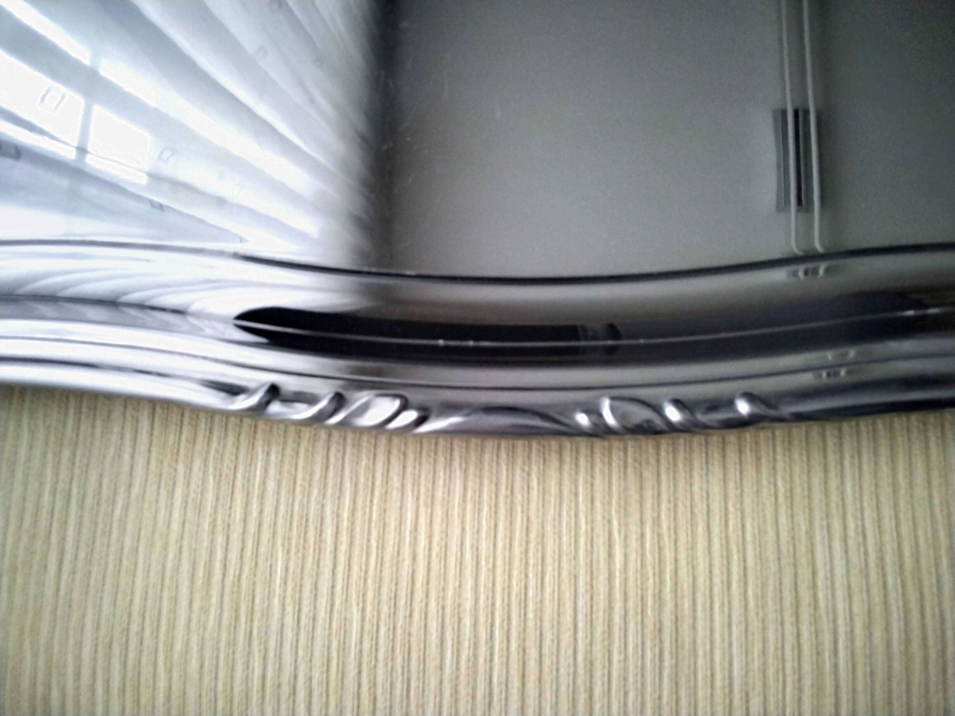 Stainless steel serving tray