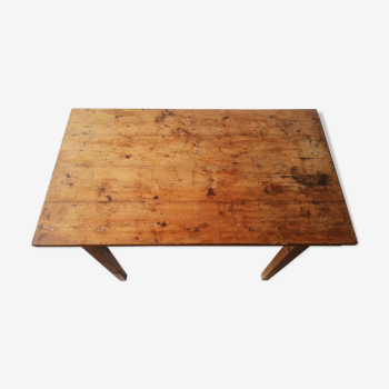 Old pine table