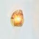 Mid-Century Modern Murano Glass & Brass Wall Light from Kaiser, 1960s