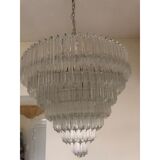 Lustre en verre de murano italien