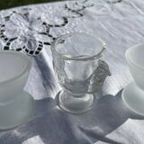 Set of 3 glass coconut trees