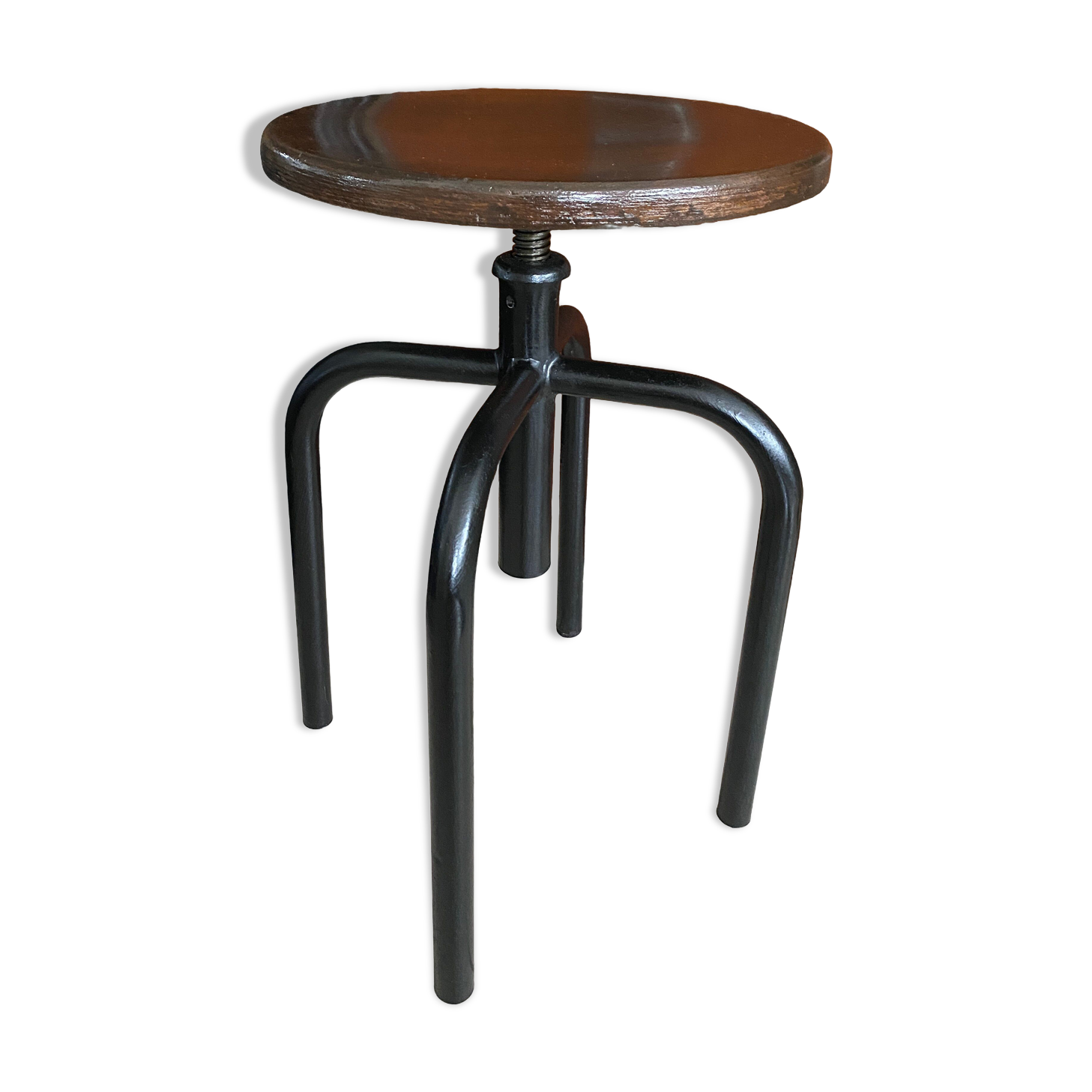 Vintage industrial stool