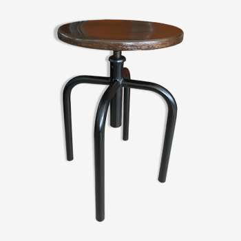 Tabouret industriel vintage