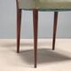 Vintage beech chairs, painted, faux leather, design, Italy, 1960s