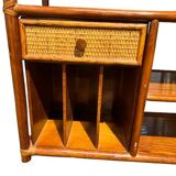 Meuble de rangement en rotin