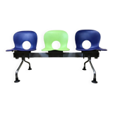 Paul Barbieri Oliva Rexite 3-Seater Bench, Chrome, Italy