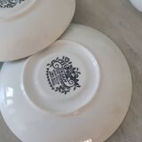 Old Gustavberg porcelain cups and saucers, Fasan collection