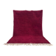Tapis berbère artisanal bordeaux 200/300cm