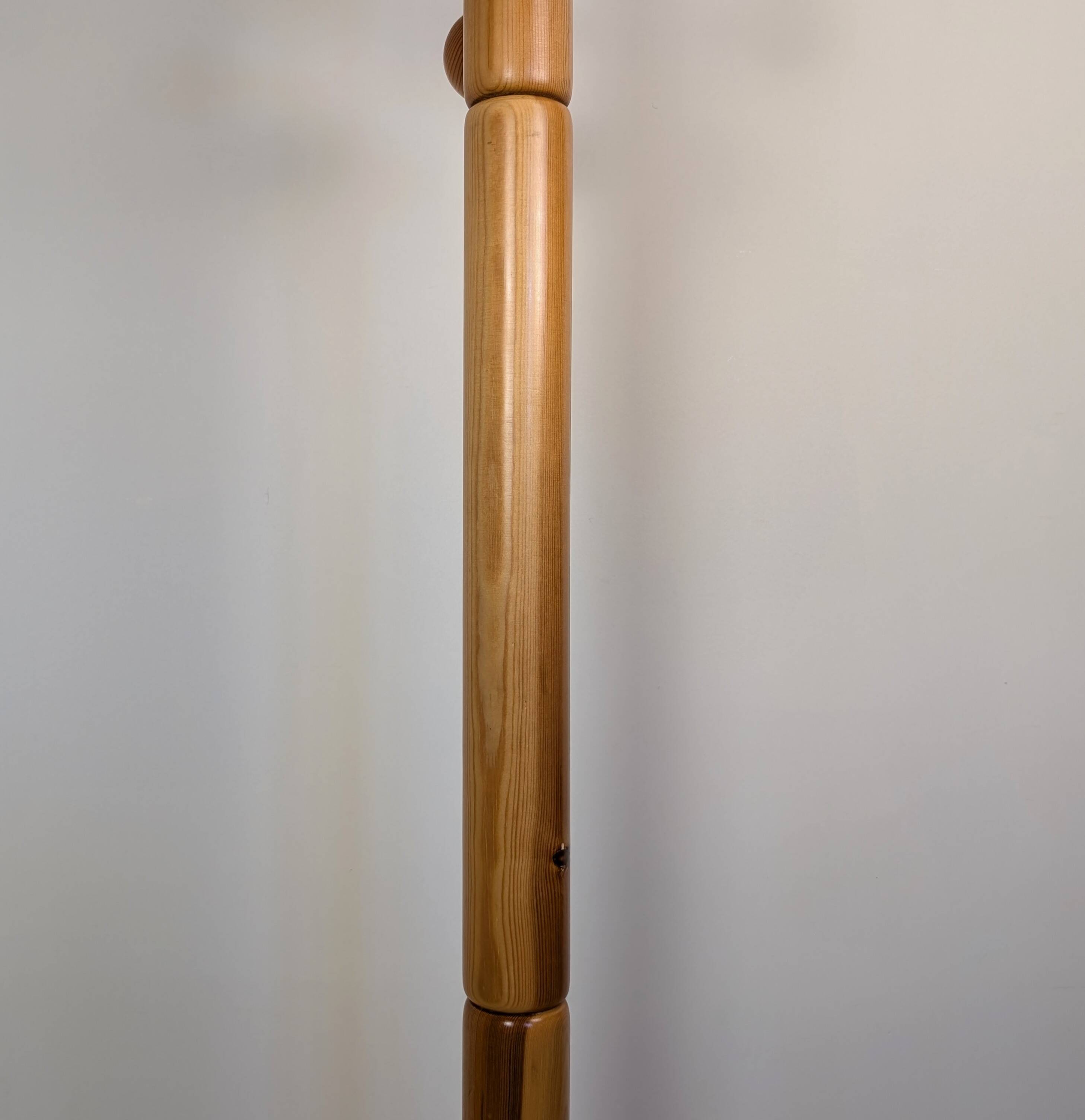 Pine coat rack