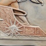 Plaster bas-relief