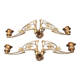 Appliques art nouveau Pleyel